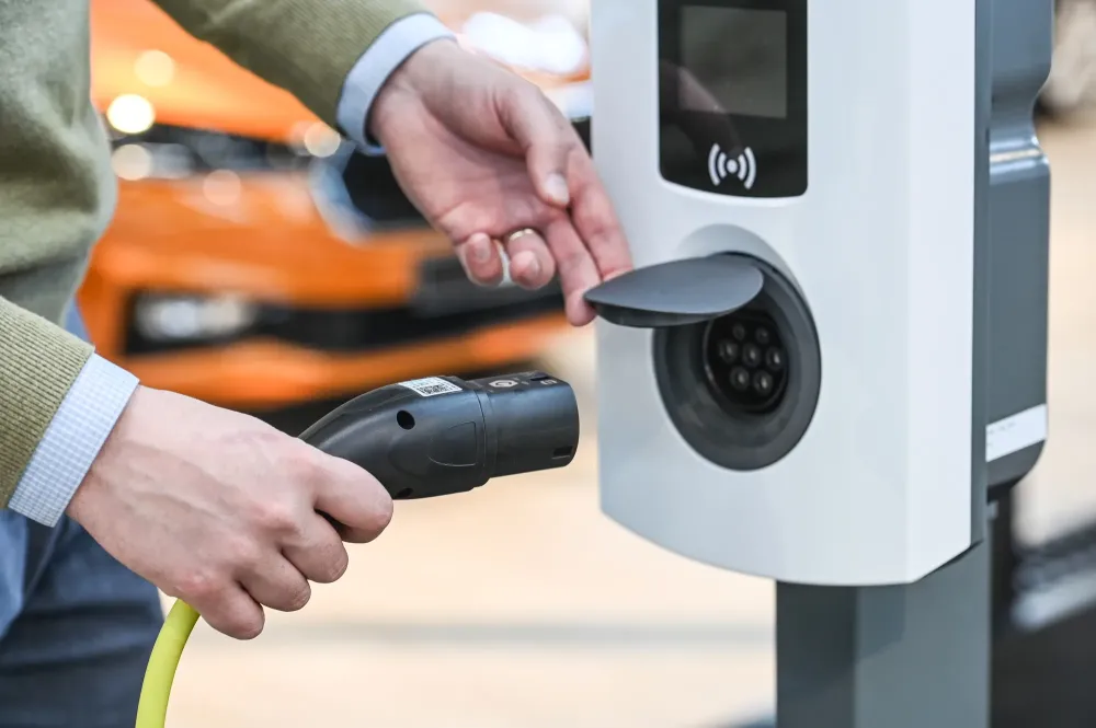 borne de charge voiture électrique